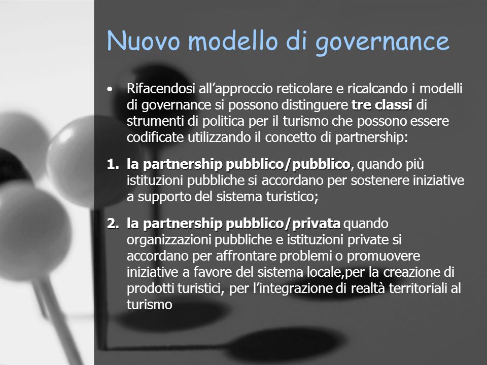 Nuovo modello di governance