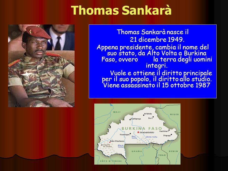 Thomas Sankarà nasce il