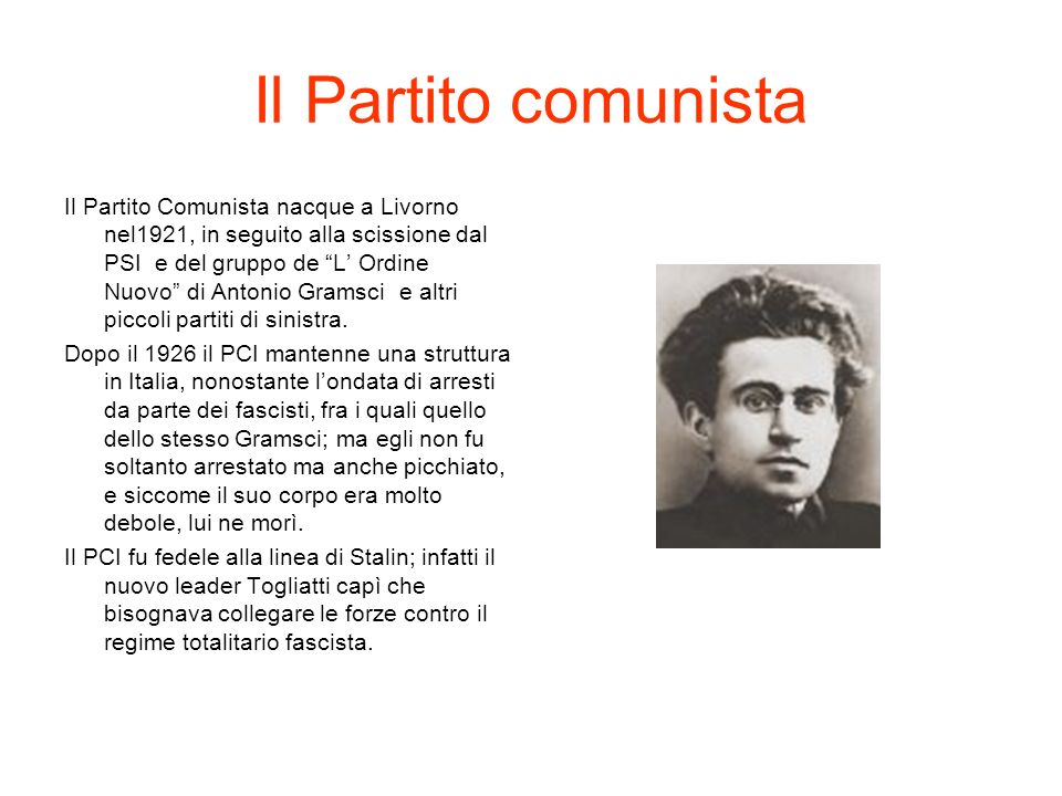 Il Partito comunista
