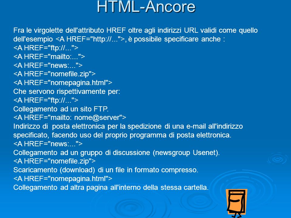 HTML-Ancore