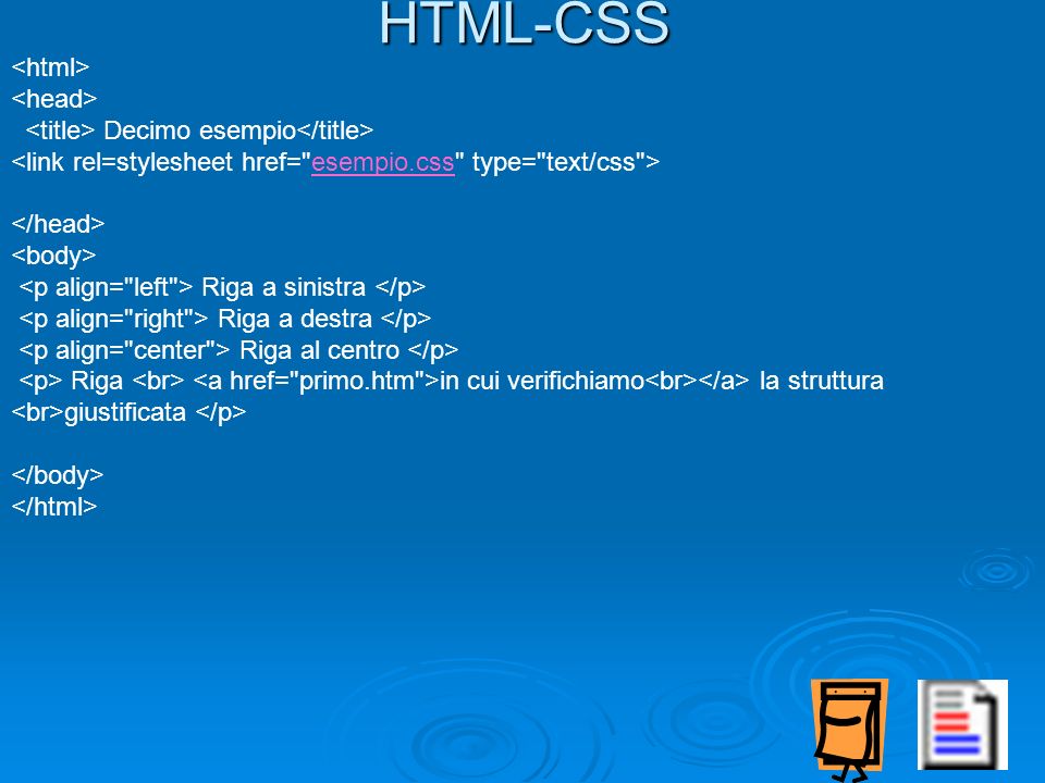 HTML-CSS <html> <head>