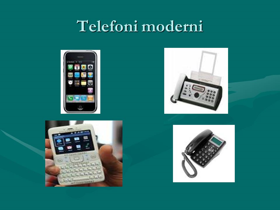 Telefoni moderni