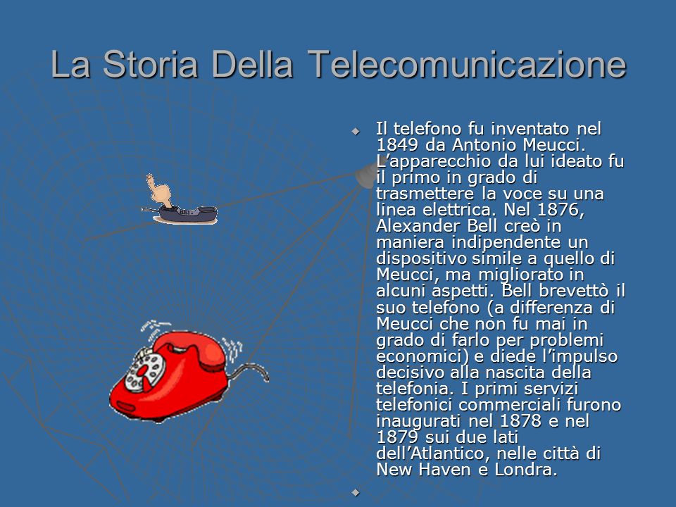 La Storia Della Telecomunicazione