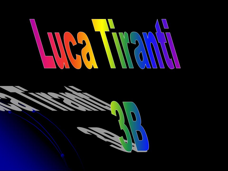 Luca Tiranti 3B
