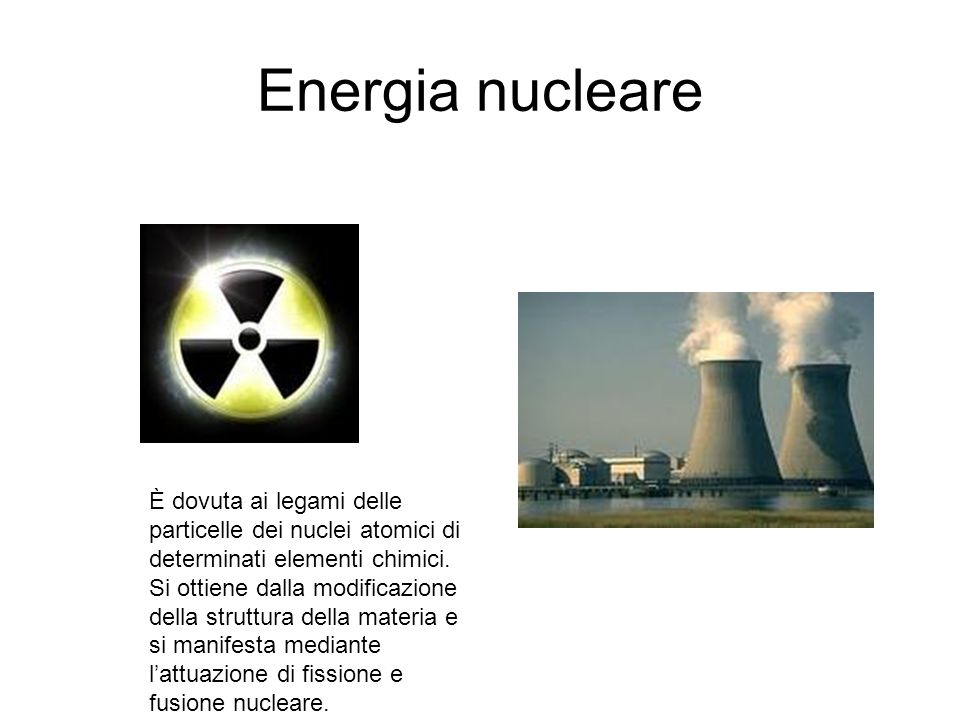 Energia nucleare