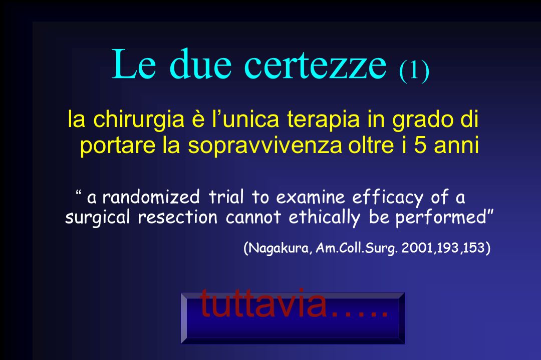 Metastasi Epatiche Da Neoplasie Del Colon Retto