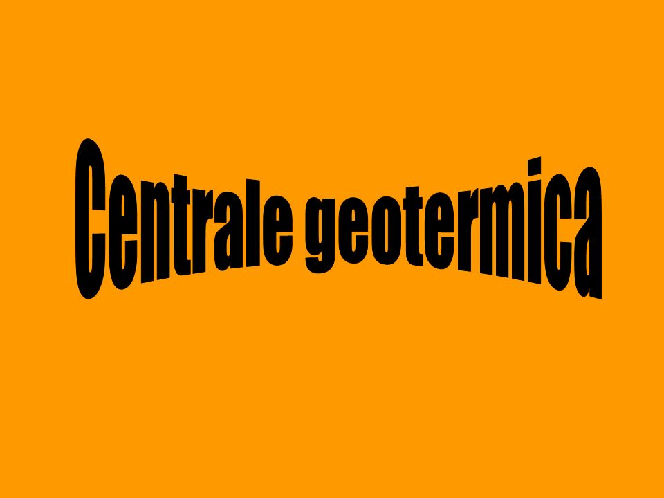 Centrale geotermica