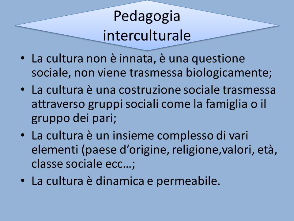 Pedagogia interculturale