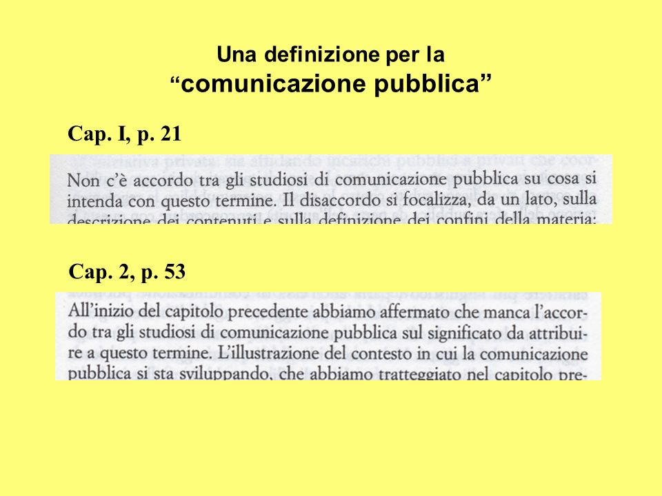 Una definizione per la comunicazione pubblica