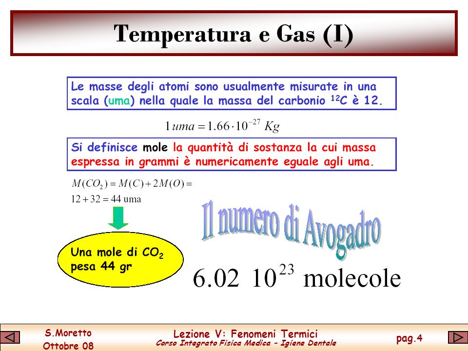 Temperatura e Gas (I)