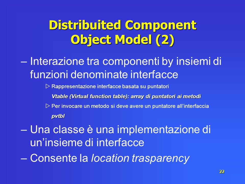 Distribuited Component Object Model (2)