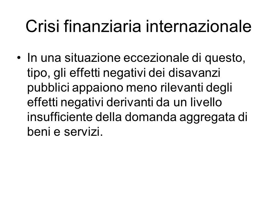 Crisi finanziaria internazionale