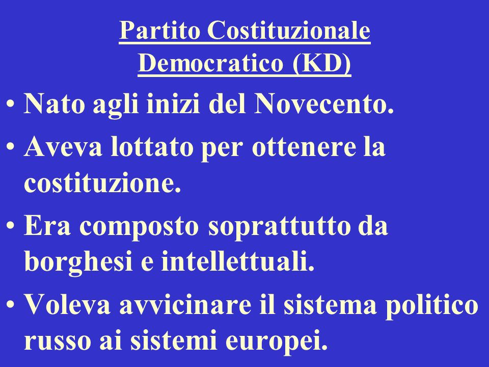 Partito Costituzionale Democratico (KD)