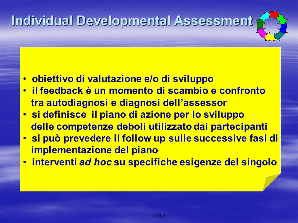 Individual Developmental Assessment