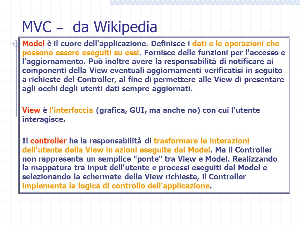 MVC – da Wikipedia