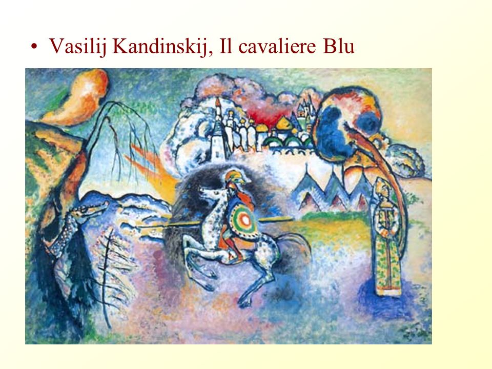 Vasilij Kandinskij, Il cavaliere Blu