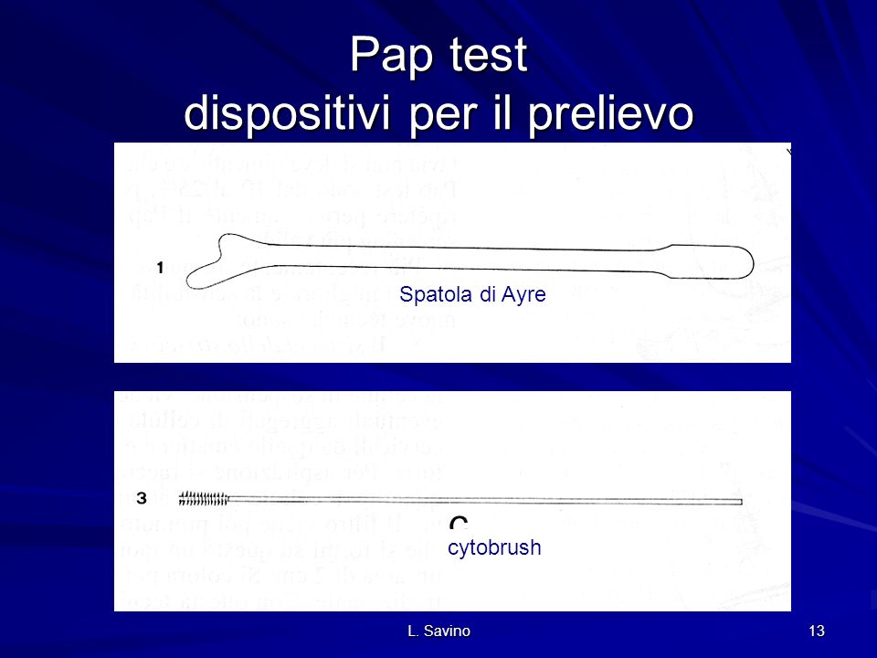 Pap test dispositivi per il prelievo