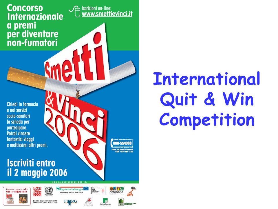 International Quit & Win Competition