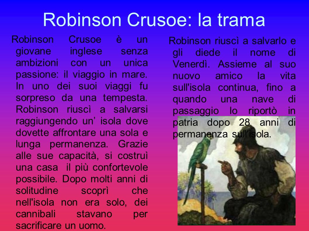 Robinson Crusoe: la trama