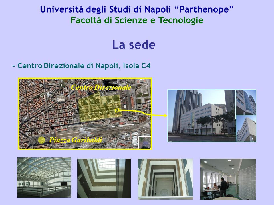 Università degli Studi di Napoli Parthenope Facoltà di Scienze e Tecnologie
