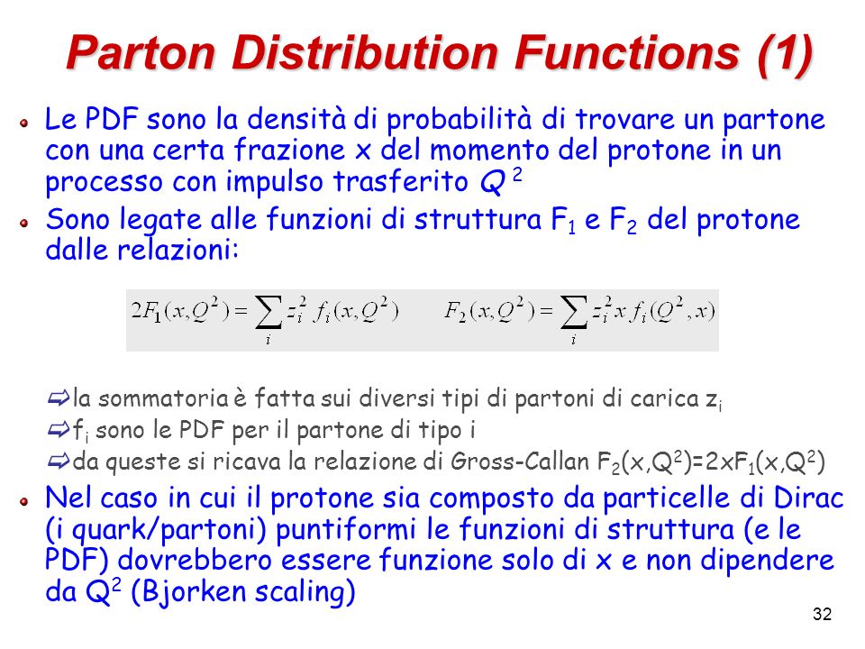 Parton Distribution Functions (1)