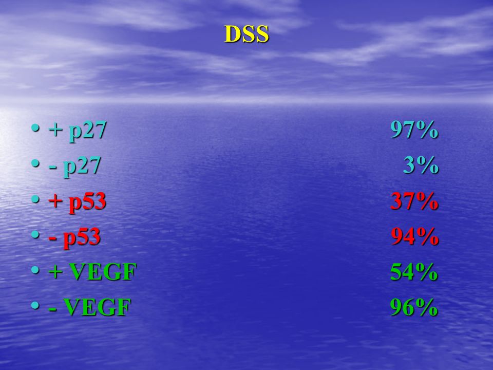 DSS + p27 97% - p27 3%