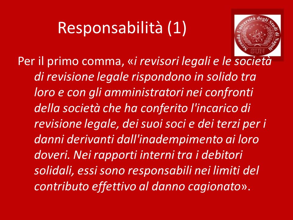 Responsabilità (1)