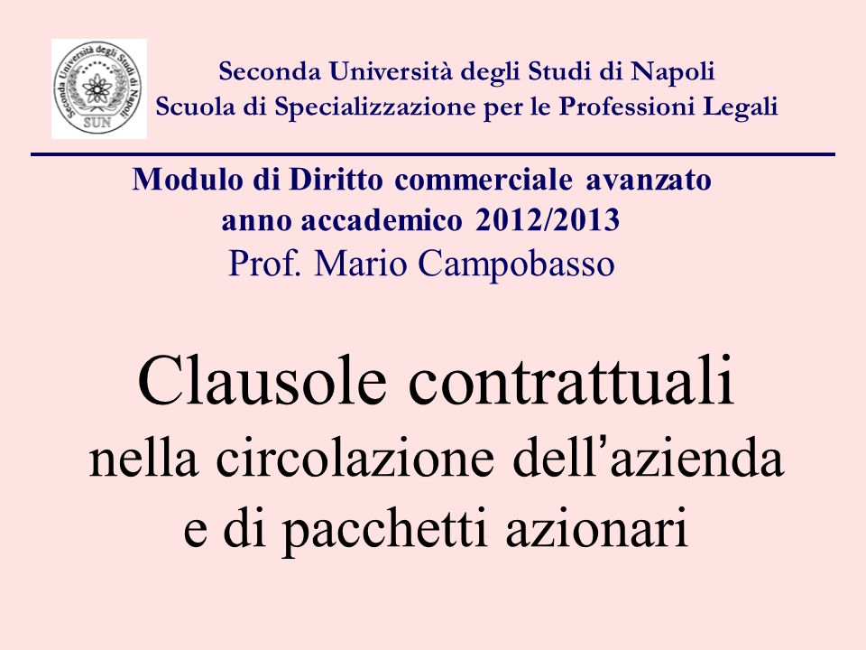 Seconda Università degli Studi di Napoli
