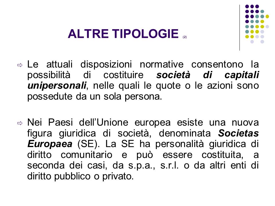 ALTRE TIPOLOGIE (2)