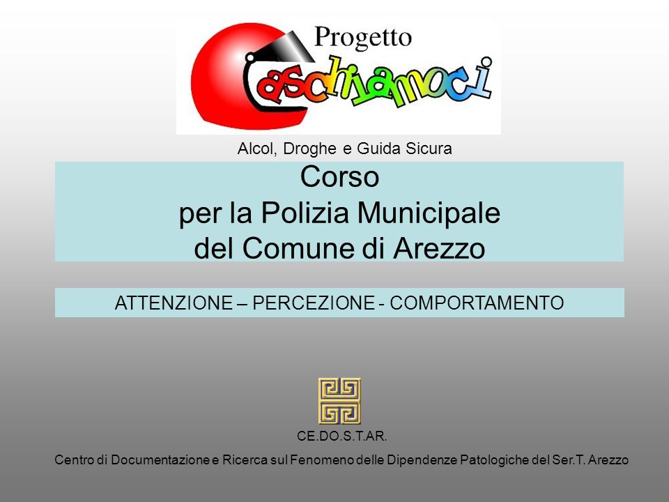 Corso per la Polizia Municipale del Comune di Arezzo