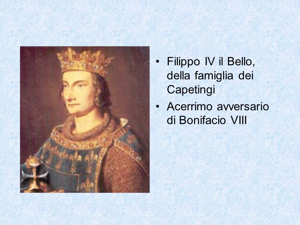 Filippo IV il Bello, della famiglia dei Capetingi