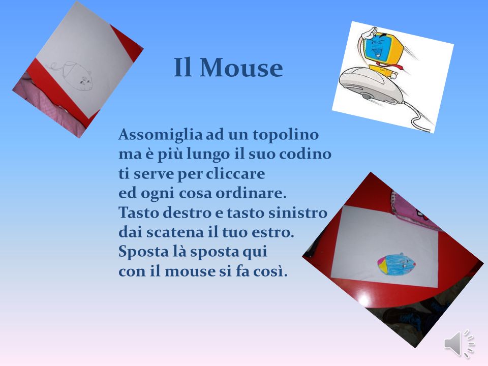 Il Mouse Assomiglia ad un topolino ma è più lungo il suo codino
