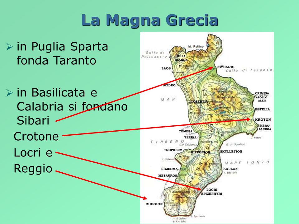 La Magna Grecia in Puglia Sparta fonda Taranto