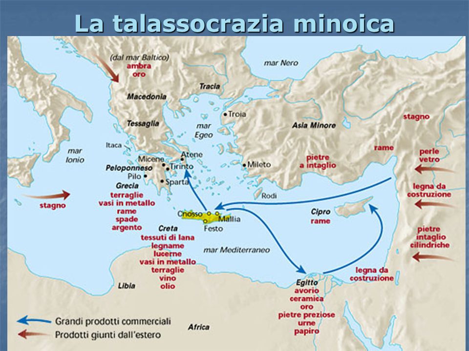 La talassocrazia minoica