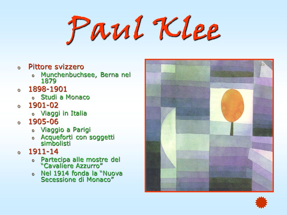 Paul Klee Pittore svizzero