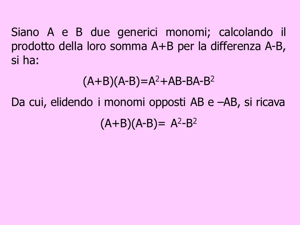 (A+B)(A-B)=A2+AB-BA-B2