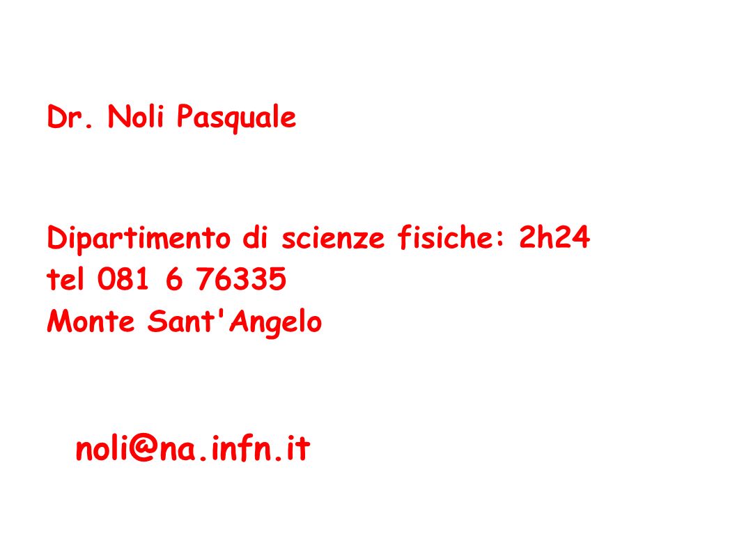 Dr. Noli Pasquale