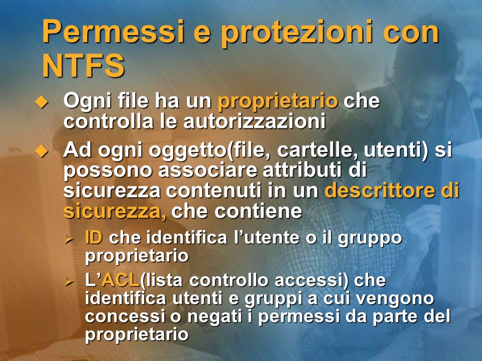 Permessi e protezioni con NTFS