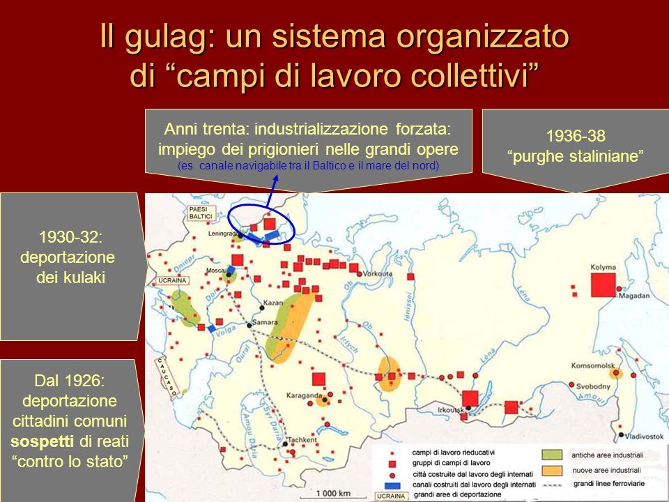 Il gulag: un sistema organizzato di campi di lavoro collettivi