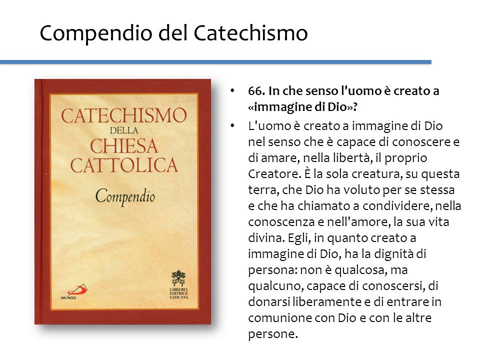 Compendio del Catechismo