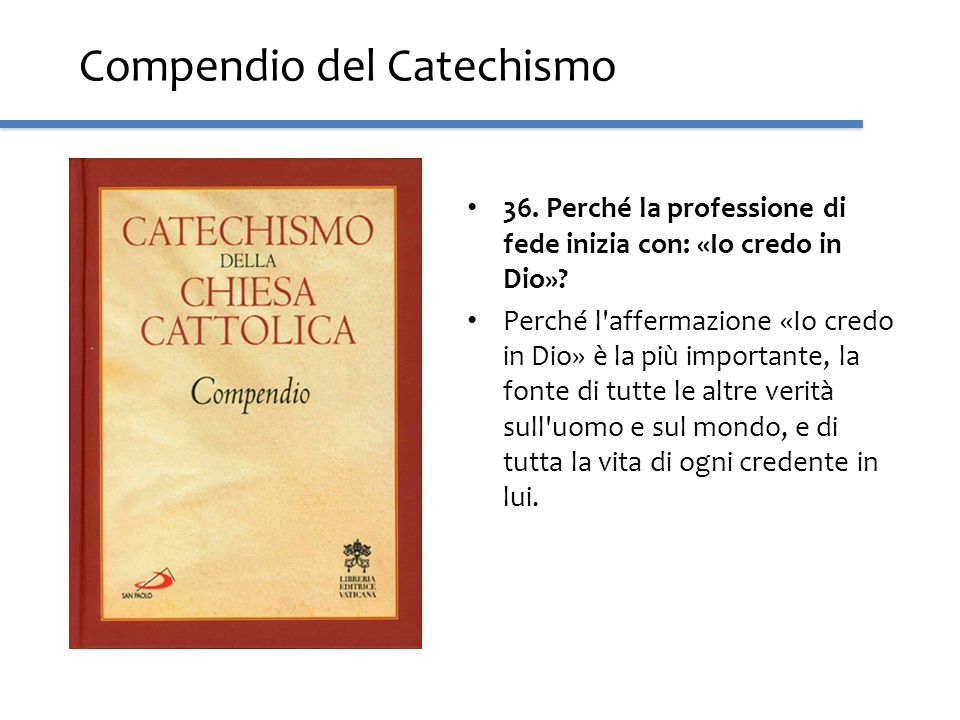Compendio del Catechismo