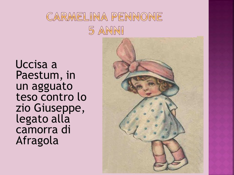 Carmelina Pennone 5 anni