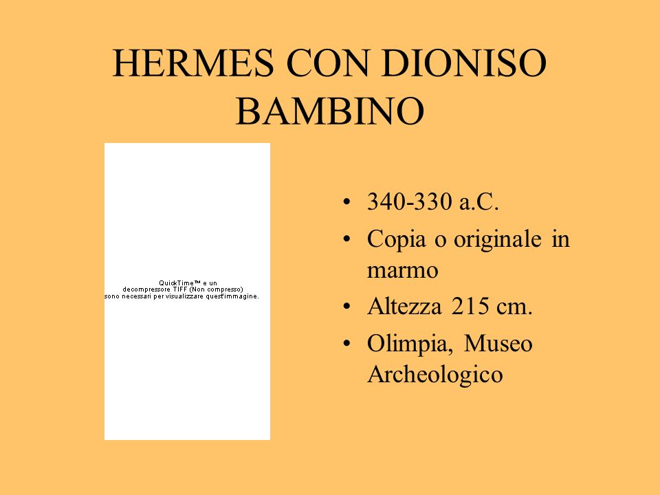HERMES CON DIONISO BAMBINO