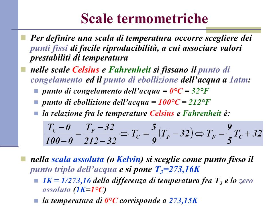 Scale termometriche