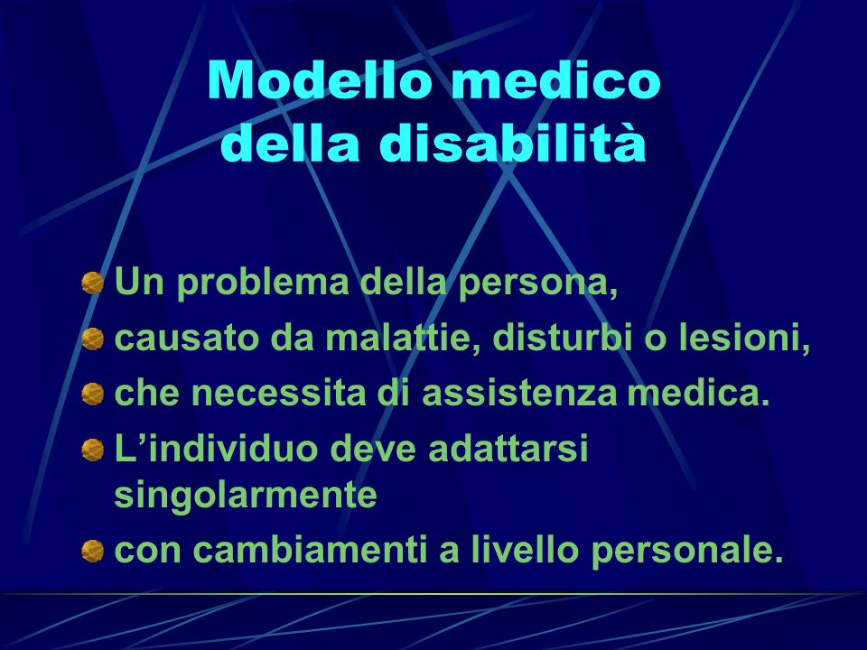 Modello medico della disabilità