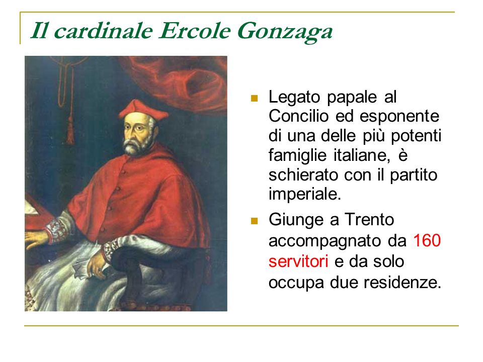 Il cardinale Ercole Gonzaga