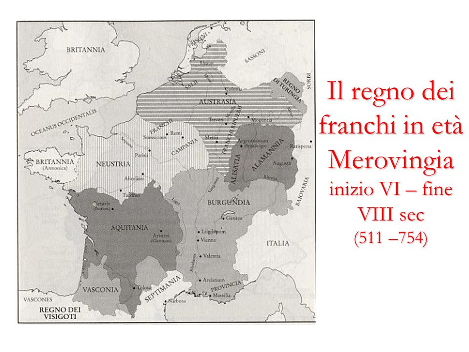 Il regno dei franchi in età Merovingia