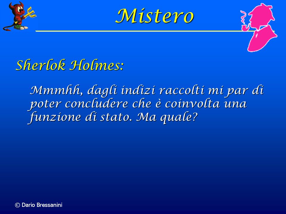 Mistero Sherlok Holmes: