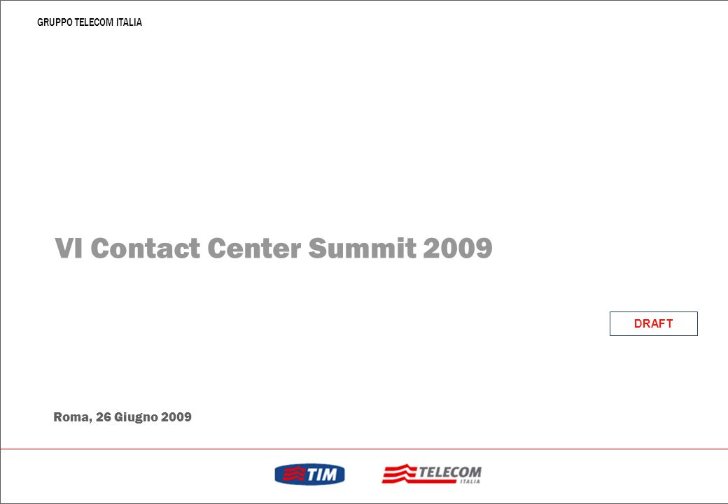 VI Contact Center Summit 2009