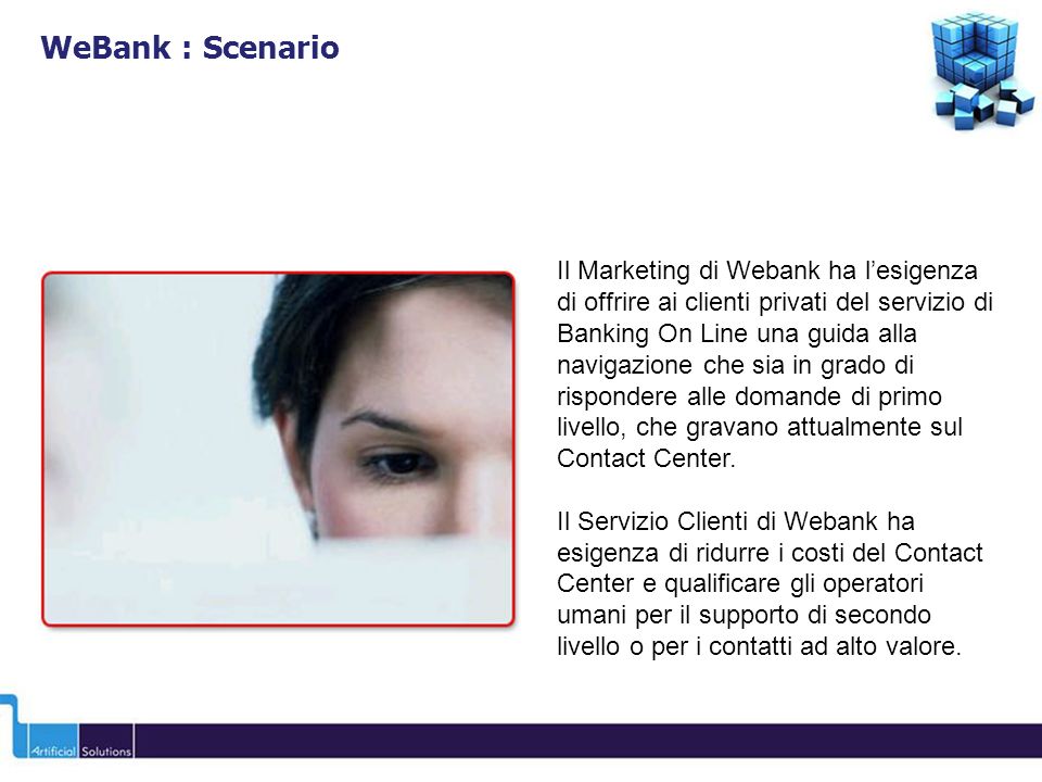 WeBank : Scenario